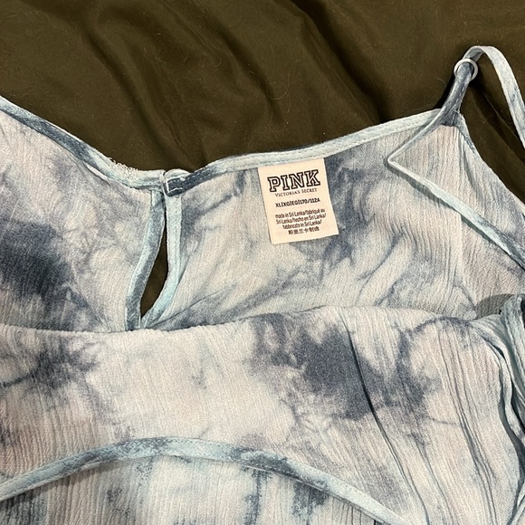 VS Pink blue tie dye sun dress - Picture 3 of 5